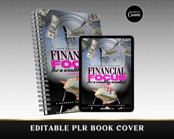 DIY eBook Cover Canva Templates | Financial Freedom & Money eBook Designs – Image 2