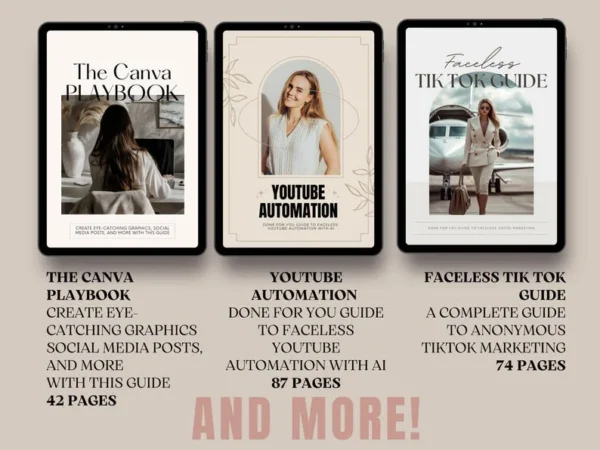 26 Faceless Digital Marketing Products | Done-For-You Business Vault - Image 7
