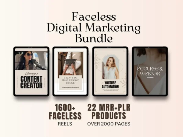 26 Faceless Digital Marketing Products | Done-For-You Business Vault - Image 3