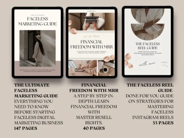 26 Faceless Digital Marketing Products | Done-For-You Business Vault - Image 6